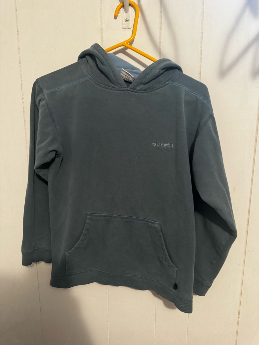 Columbia Teal Blue Kids Hoodie Sweatshirt